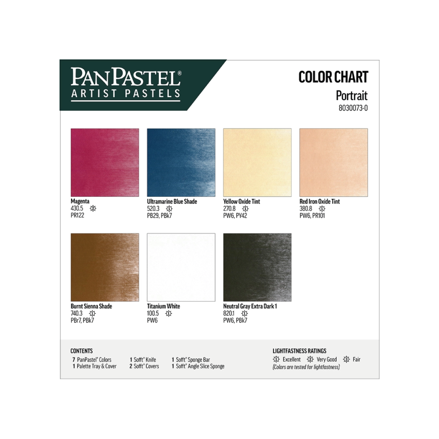 PANPASTEL PORTRAIT STARTERKIT 7X 2