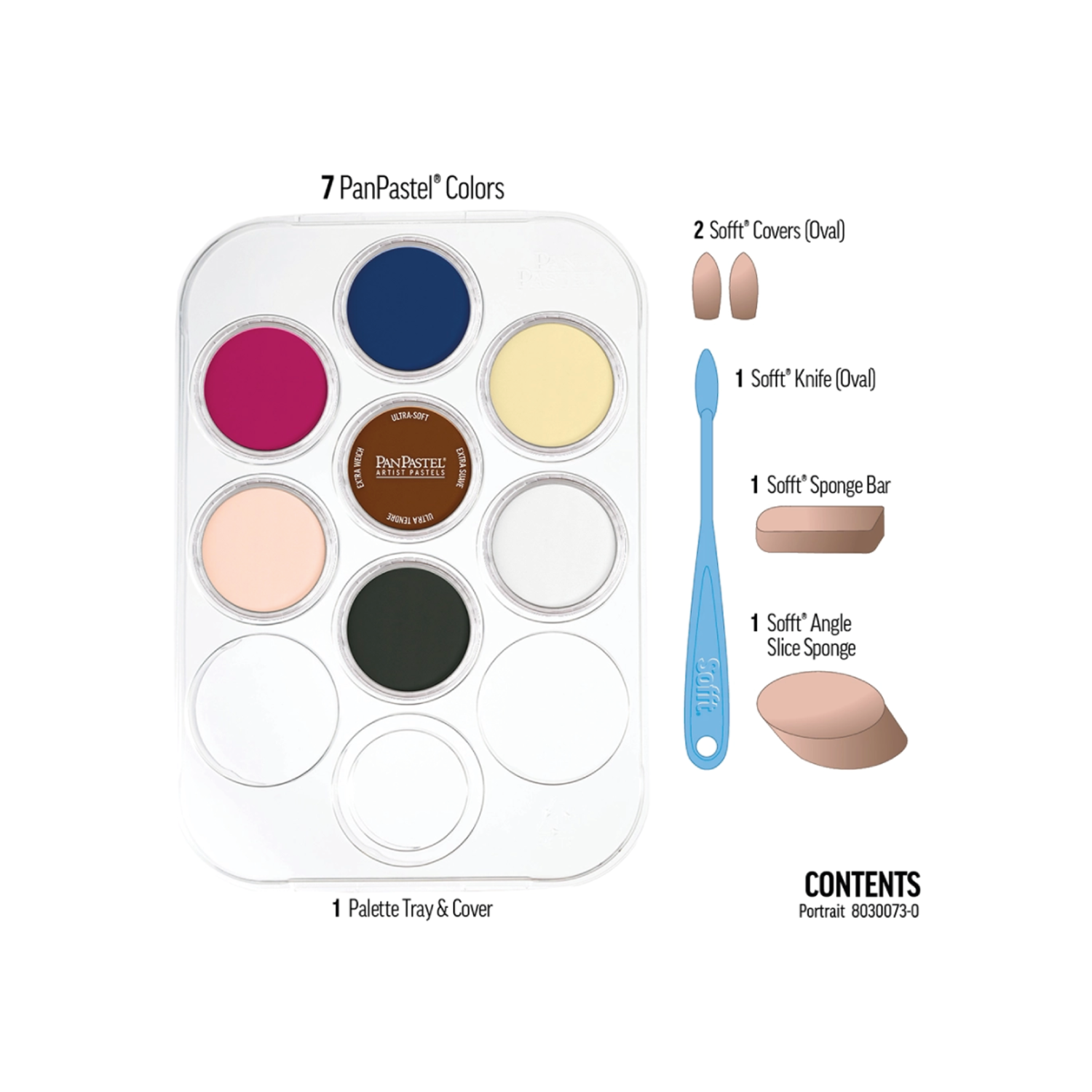 PANPASTEL PORTRAIT STARTERKIT 7X 3