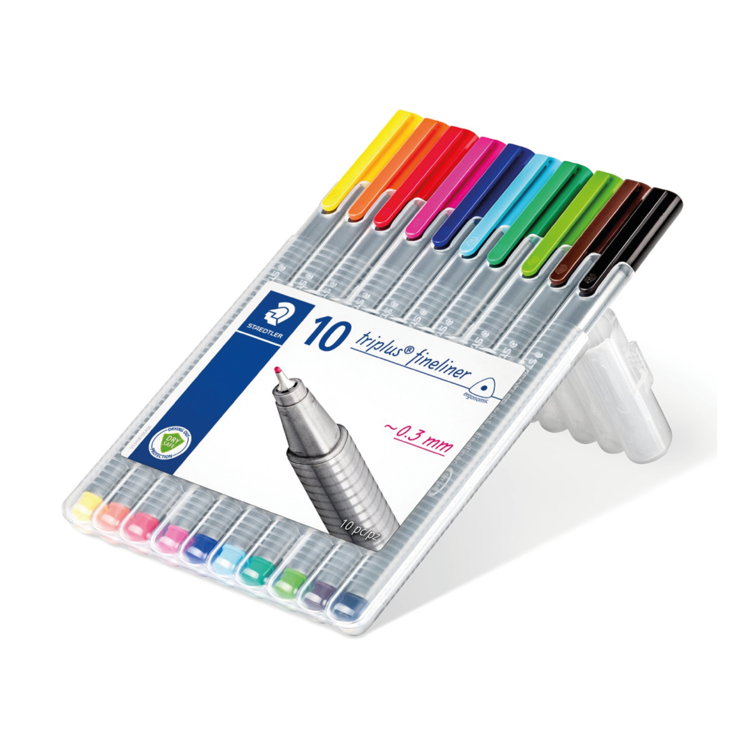 STAEDTLER TRIPLUS 334 FINELINER SET 10X 2