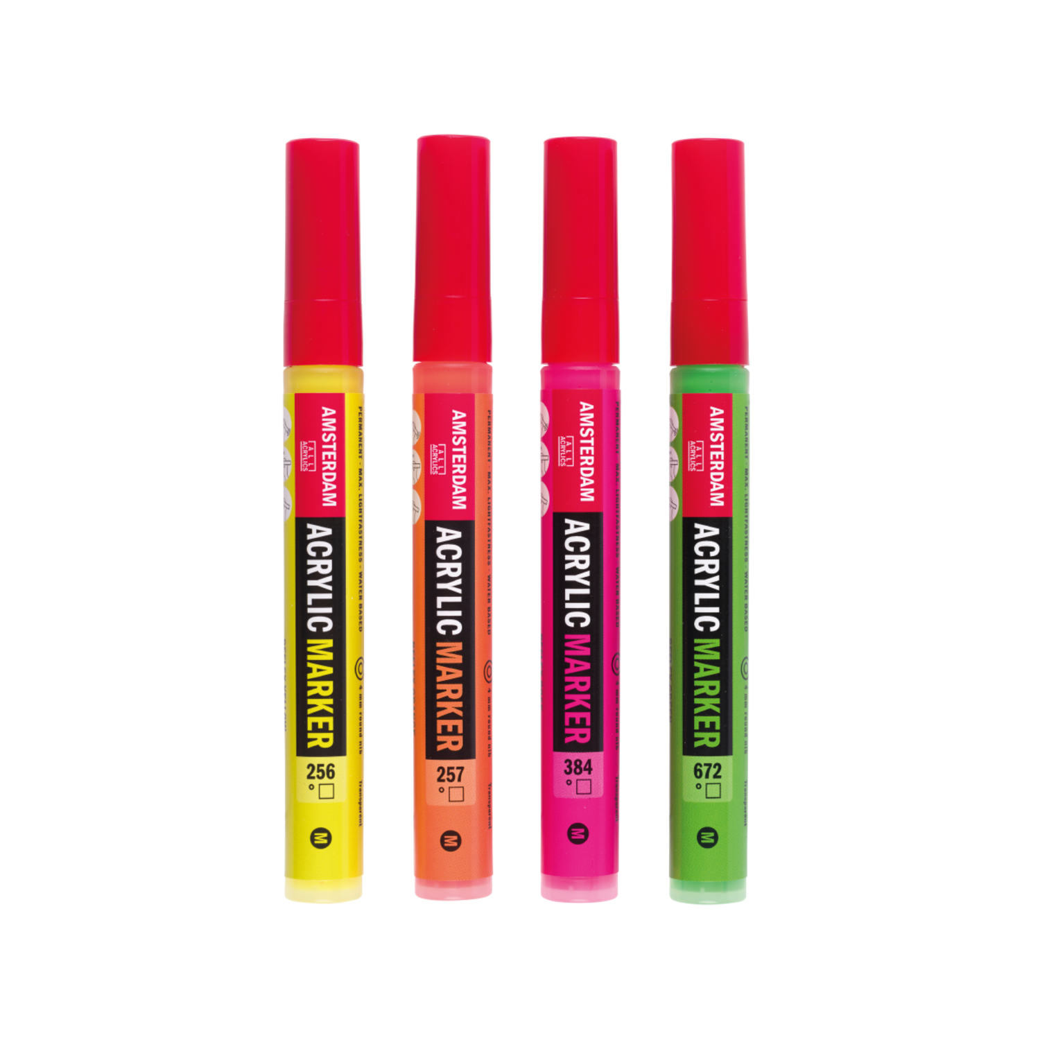 AMSTERDAM ACRYL MARKER SET 4 STÜCK REFLEX 3