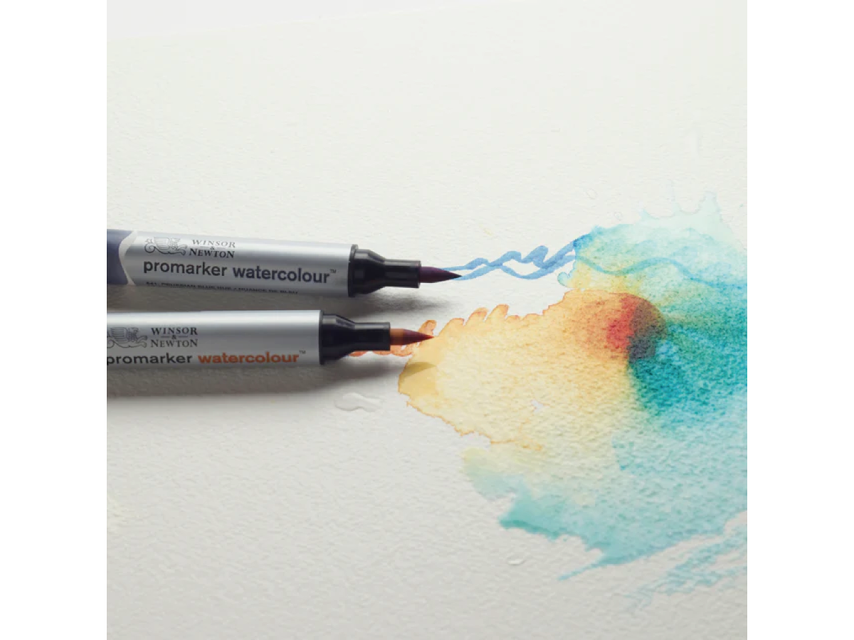 WINSOR & NEWTON PROMARKER WATERCOLOUR SET BASIC TONES 12X 5
