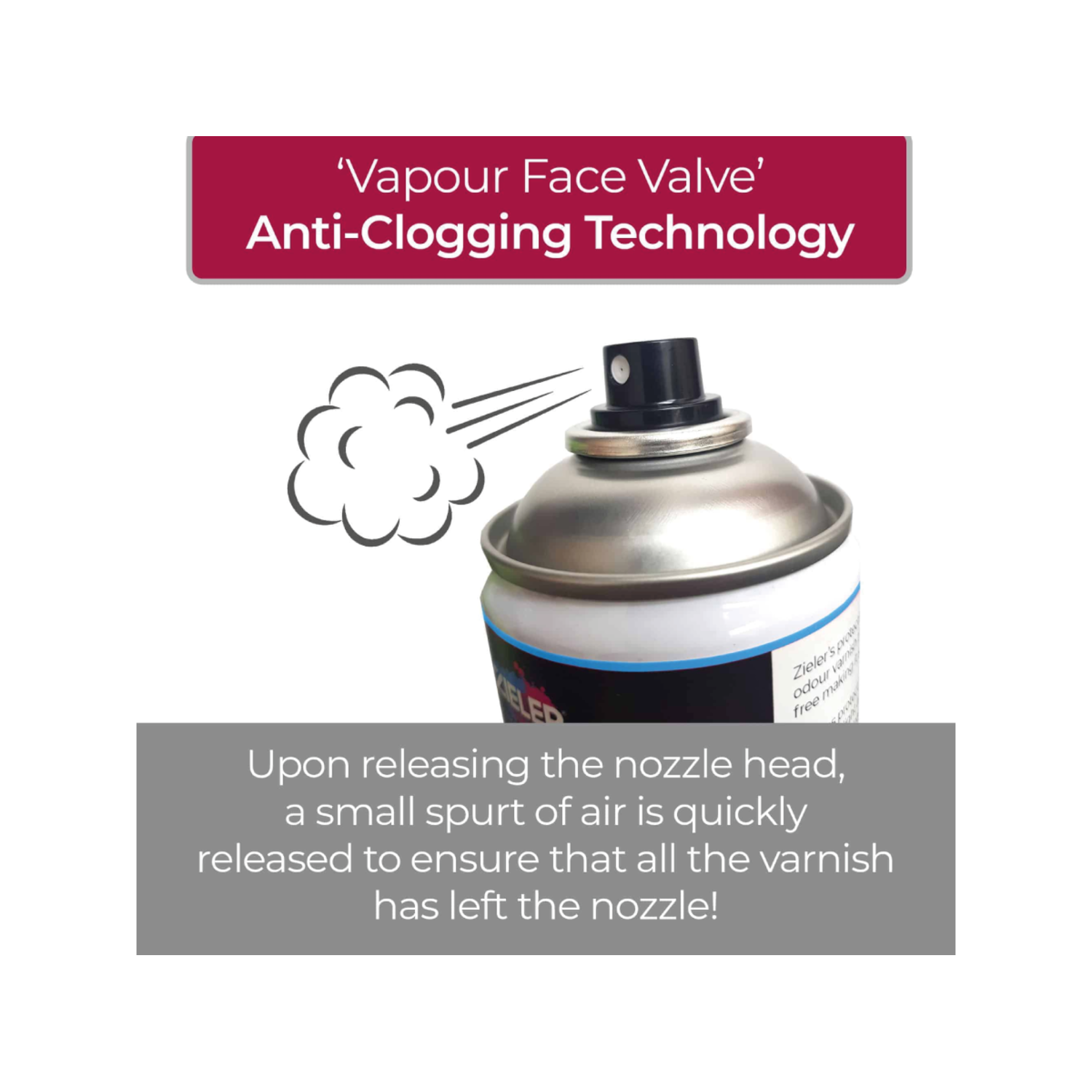 ZIELER PREMIUM LOW ODOUR PROTECTIVE VARNISH SPRAY MATT 5