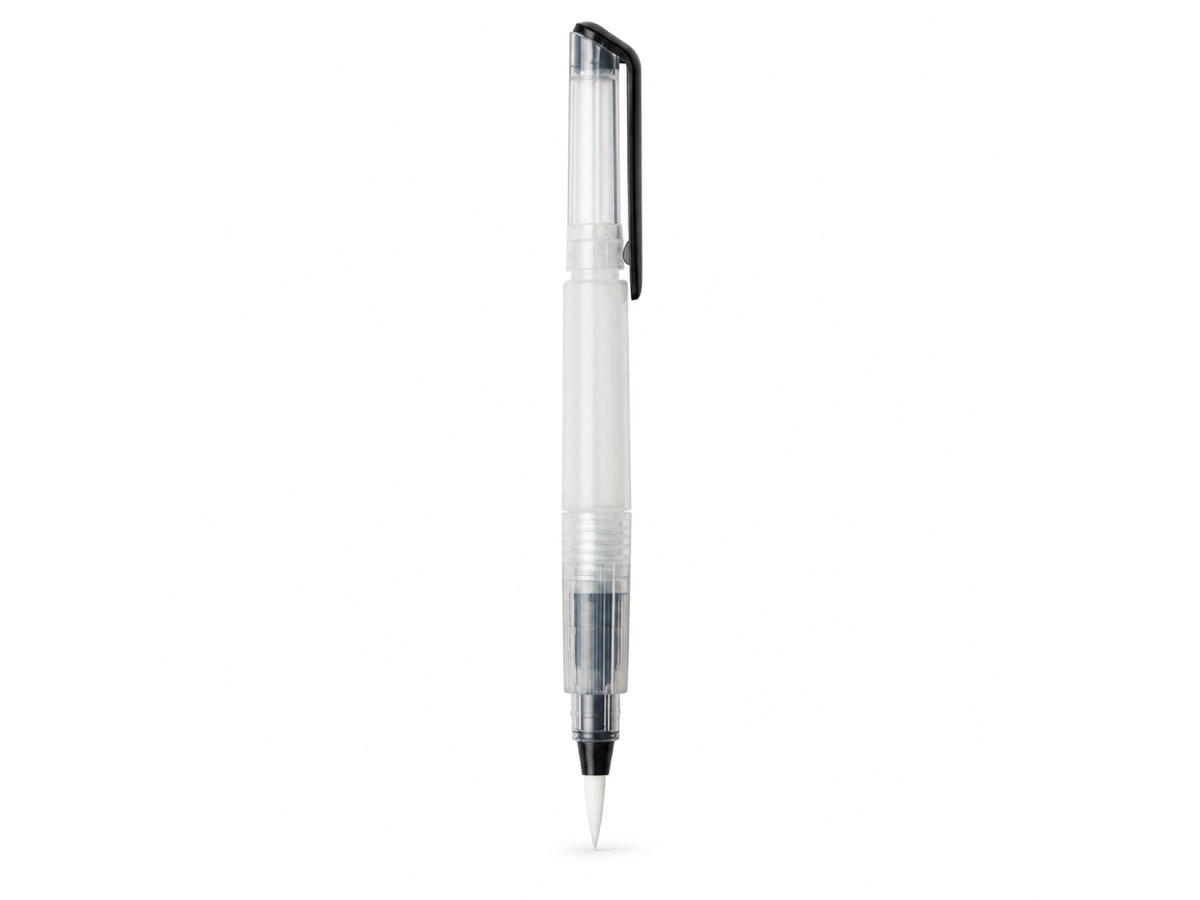 DERWENT INKTENSE AQUARELL REISE-SET 1 12 NÄPFCHEN + WASSERTANKPINSEL 3