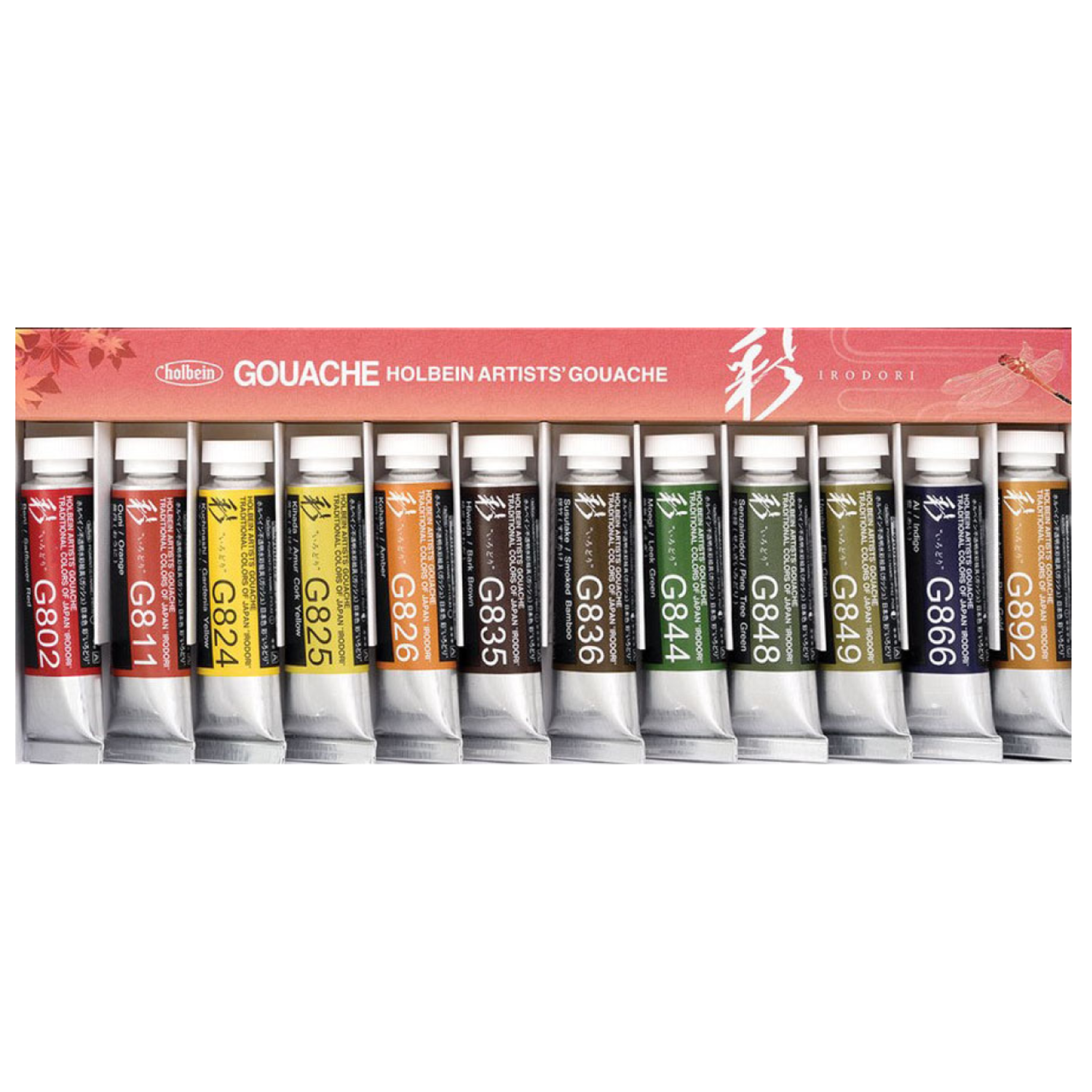 HOLBEIN ARTISTS' GOUACHE IRODORI AUTUMN 15ML SET 12X 3