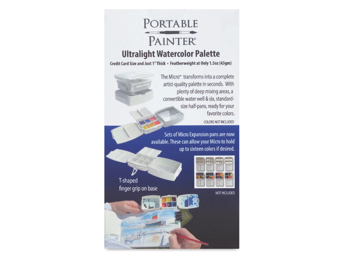 PORTABLE PAINTER MICRO AQUARELL PALETTE 6