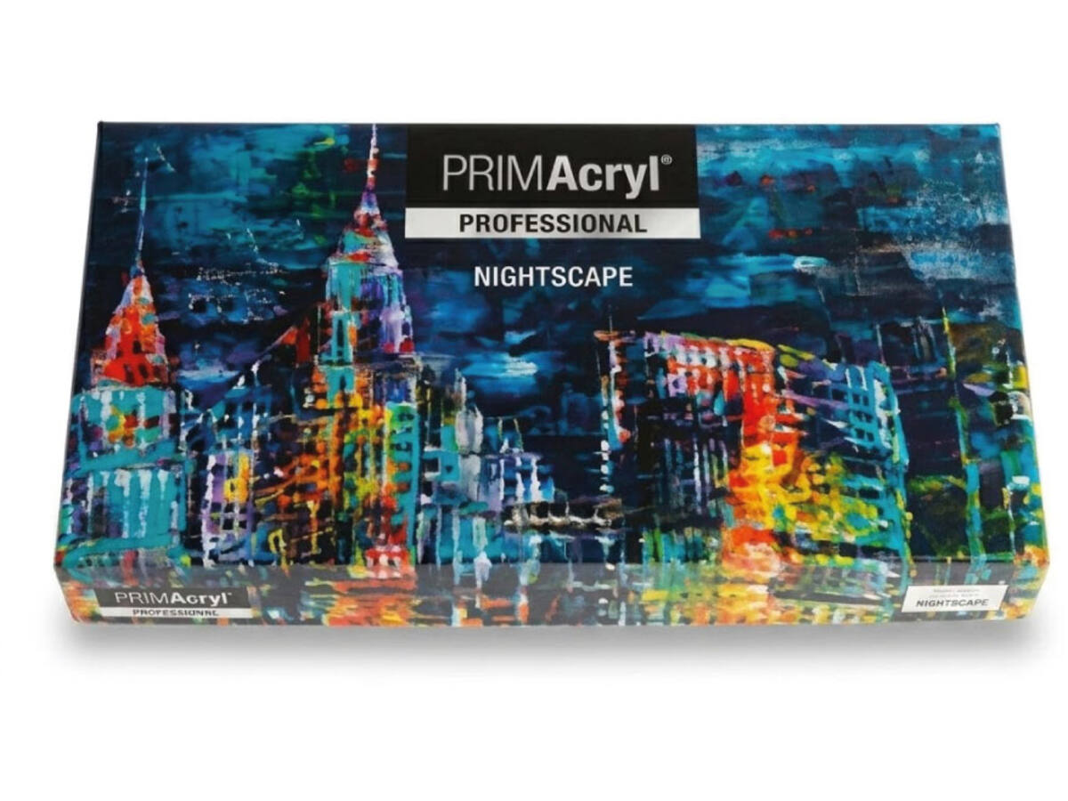 SCHMINCKE PRIMACRYL SET NIGHTSCAPE 35ML 8X 3
