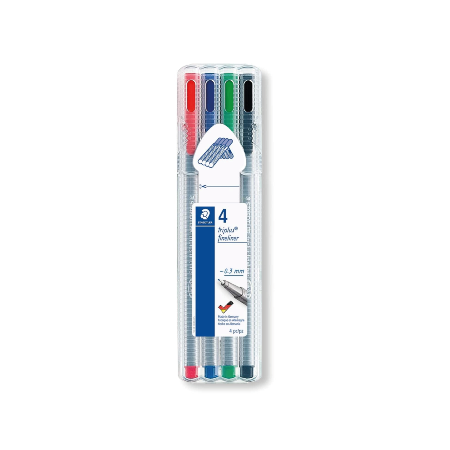 STAEDTLER TRIPLUS 334 FINELINER SET 4X 2