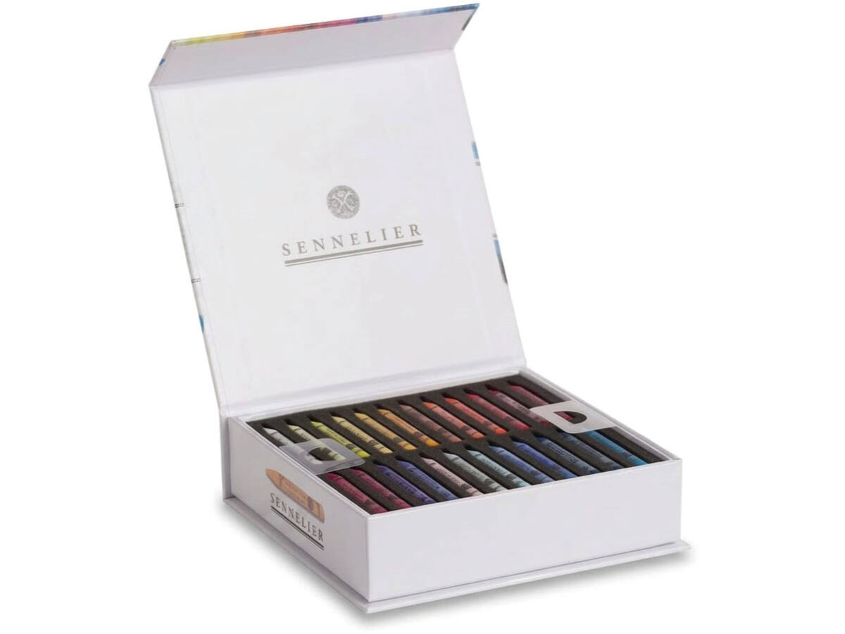 SENNELIER PASTELPOTLODEN SET ASSORTED HALF 48X 5
