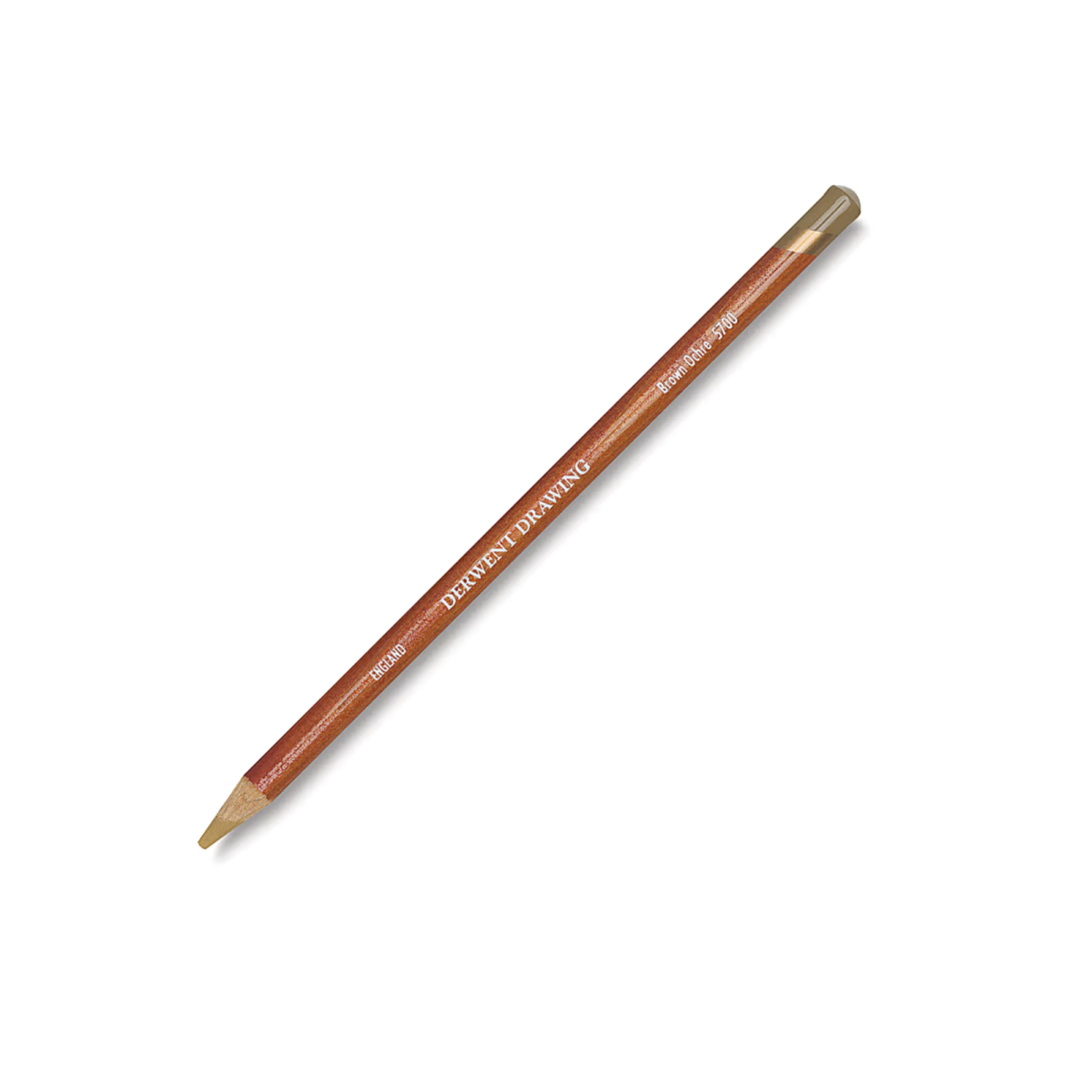 DERWENT DRAWING POTLOOD 5700 BROWN OCHRE 3