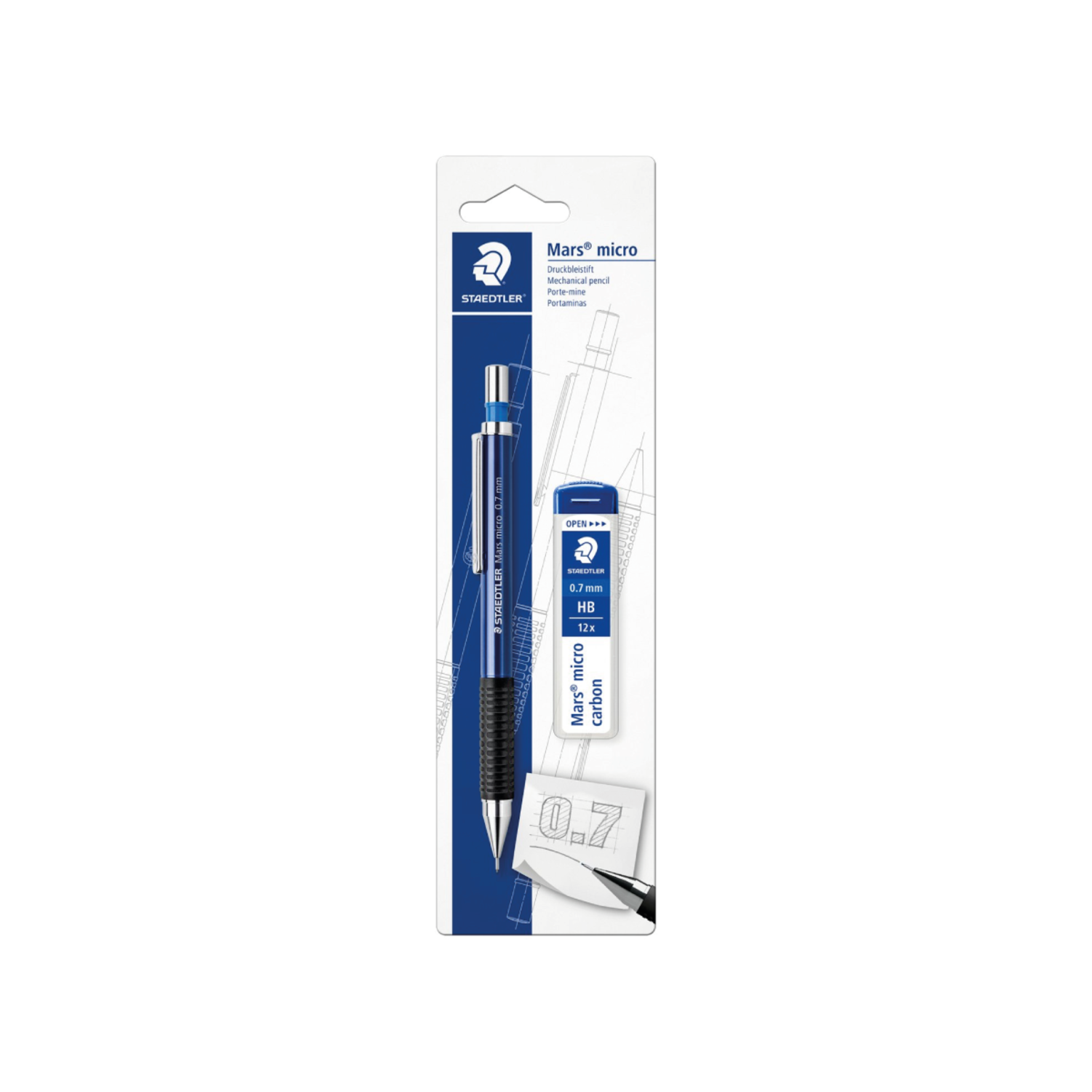 STAEDTLER MARS MICRO DRUCKBLEISTIFT 775 0,7 MM 2