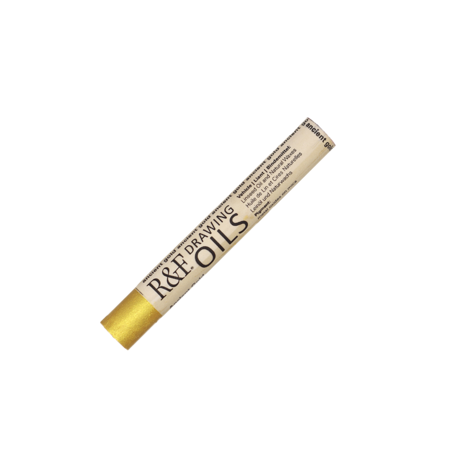 R&F DRAWING OIL STICK 12ML ANCIENT GOLD 101 3