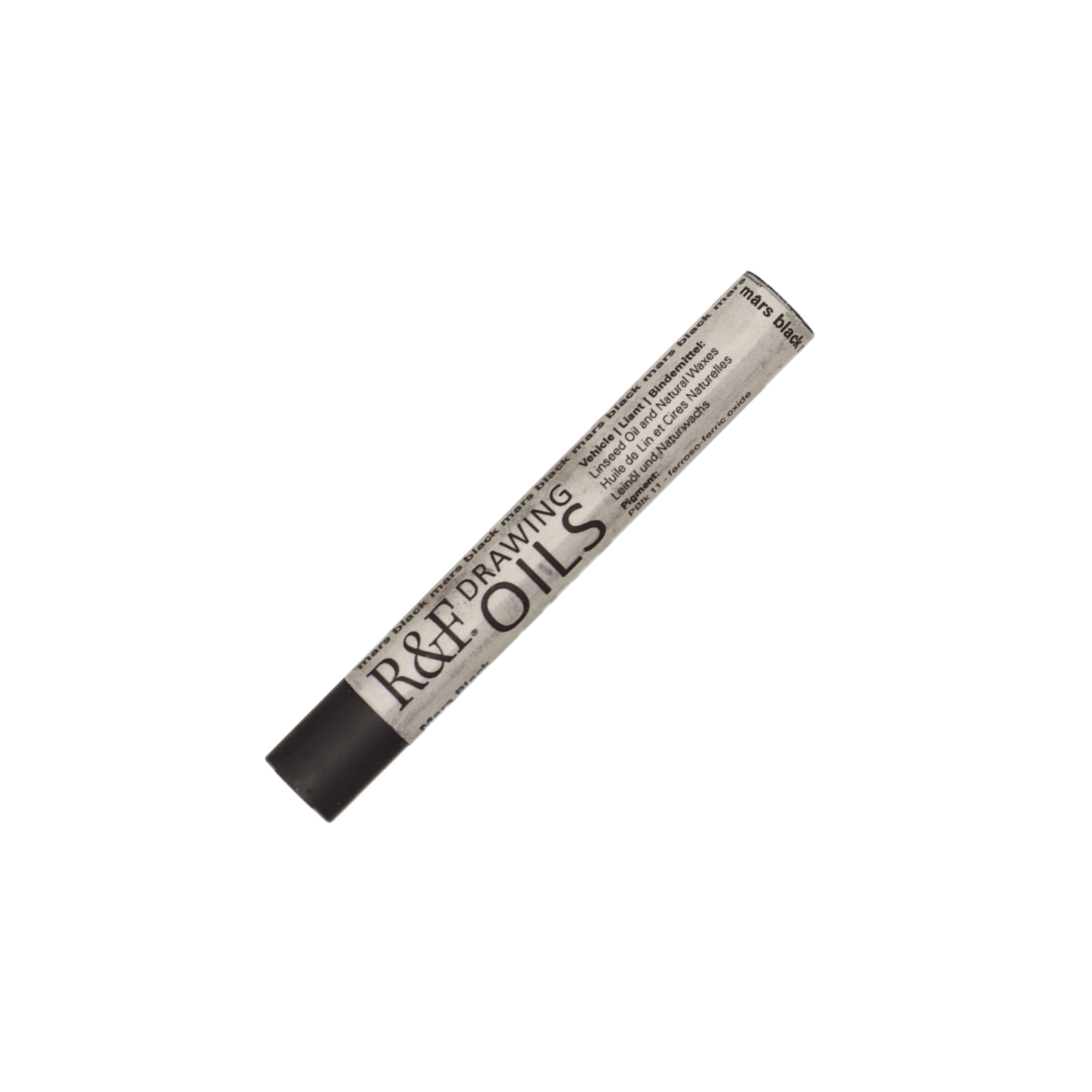 R&F DRAWING OIL STICK 12ML MARS BLACK 118 3
