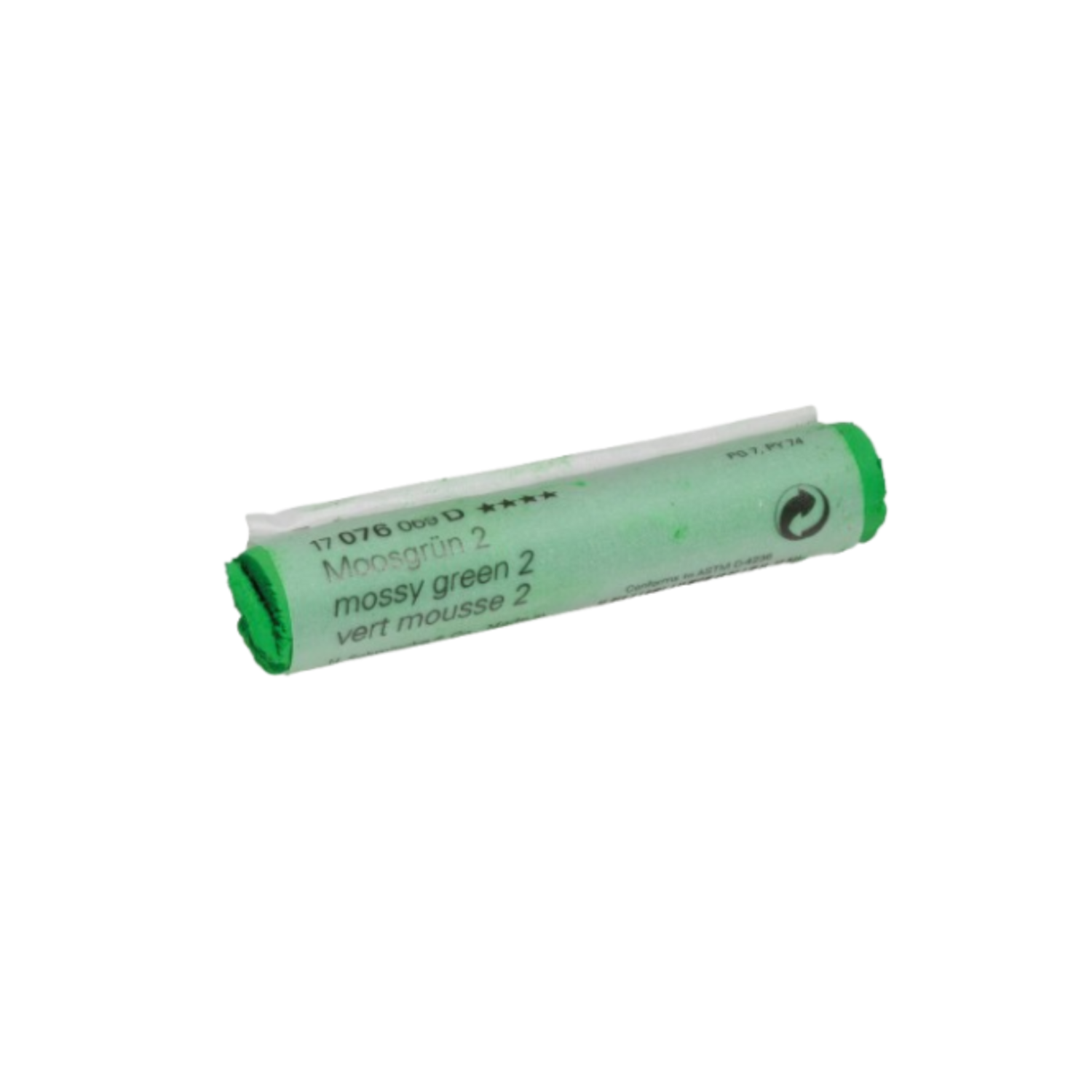 SCHMINCKE WEICHE KÜNSTLER PASTELLFARBE MOOSGRÜN S 076D 3
