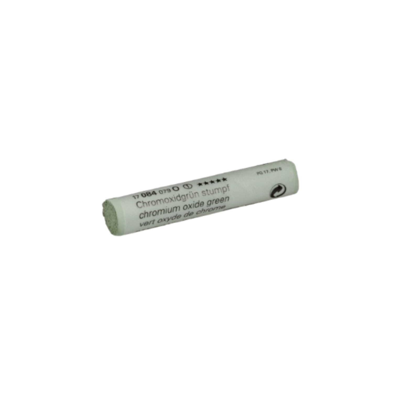 SCHMINCKE WEICHE KÜNSTLER PASTELLFARBE CHROMOXIDGRÜN STUMPF 084O 3