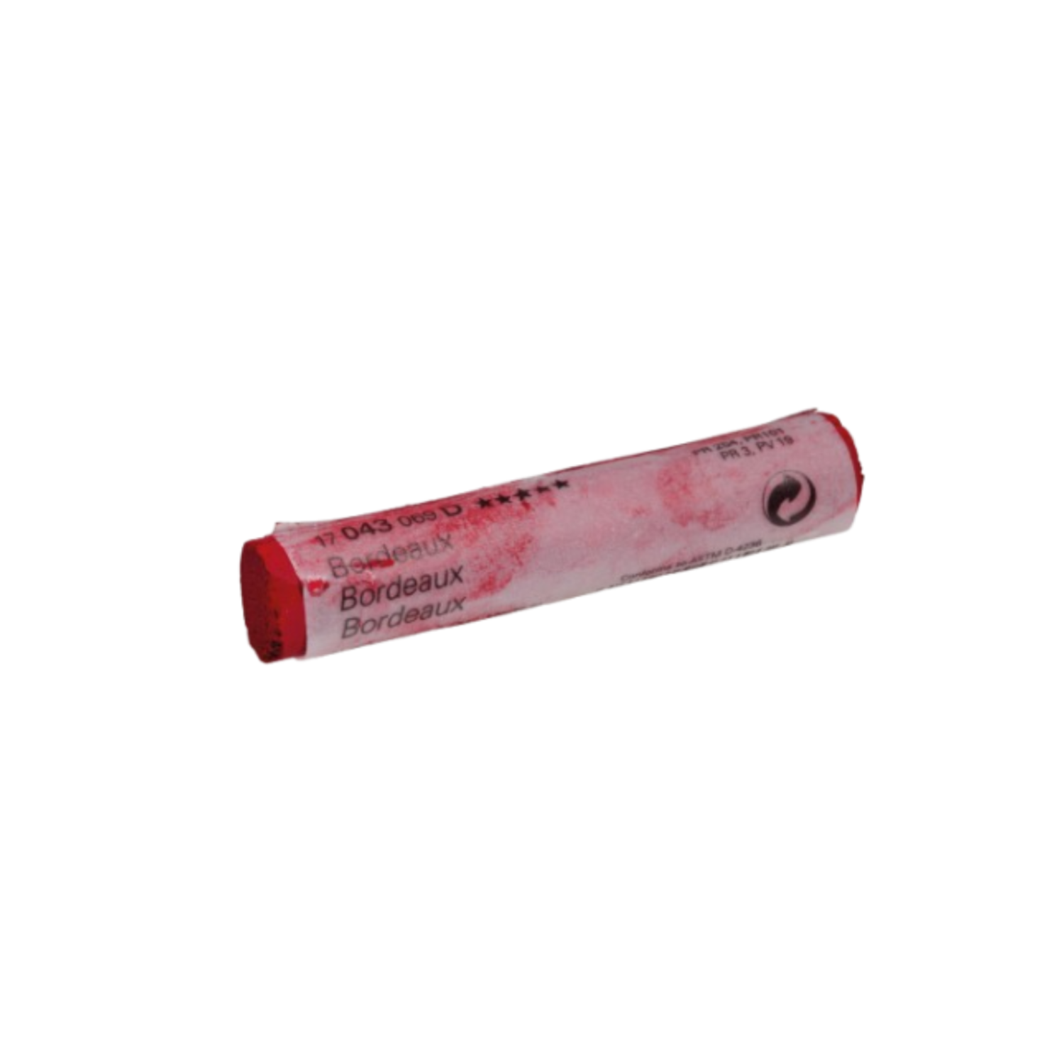 SCHMINCKE WEICHE KÜNSTLER PASTELLFARBE BORDEAUX 043D 3