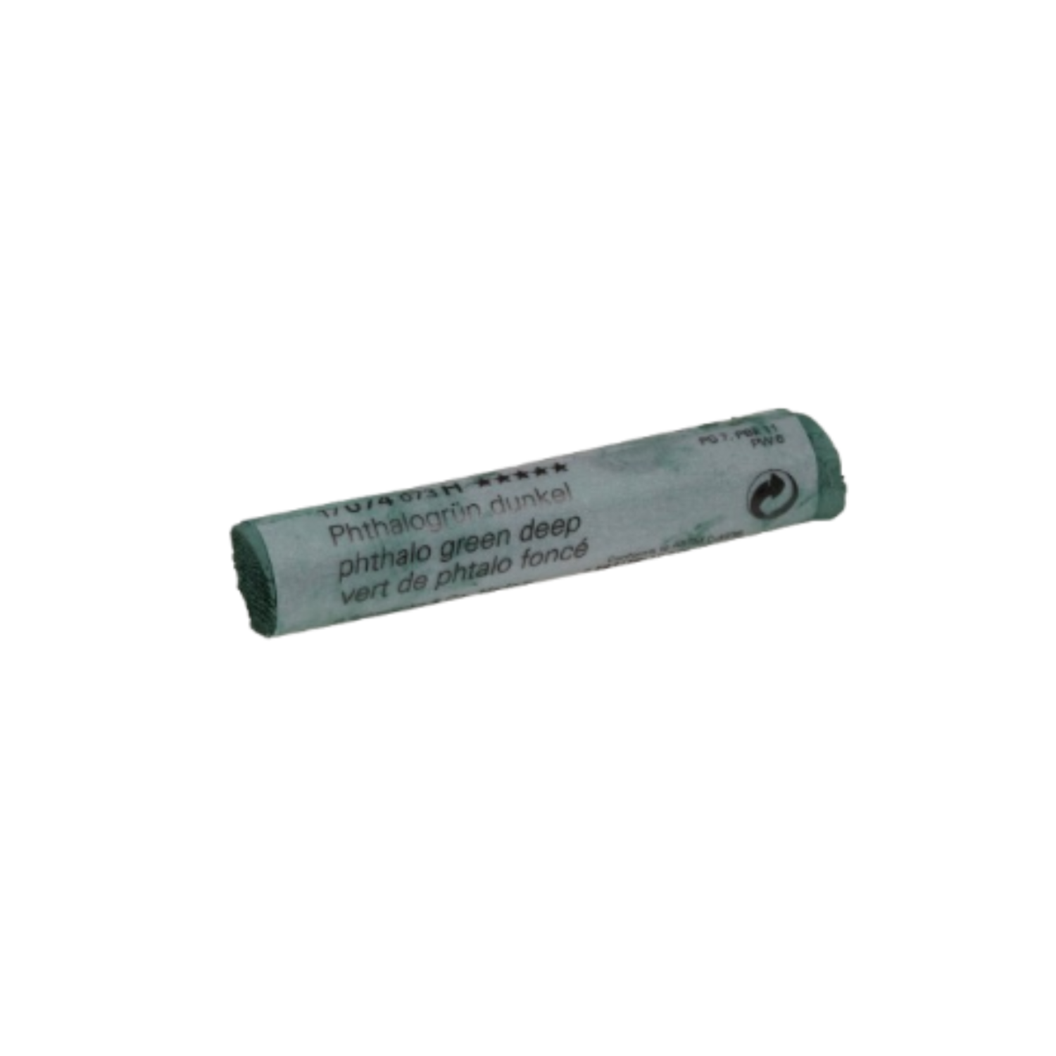 SCHMINCKE WEICHE KÜNSTLER PASTELLFARBE PHTHALOGRÜN DUNKEL 074B 3