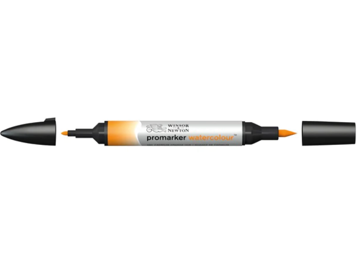 WINSOR & NEWTON PROMARKER WATERCOLOUR 090 CADMIUM ORANGE HUE 2