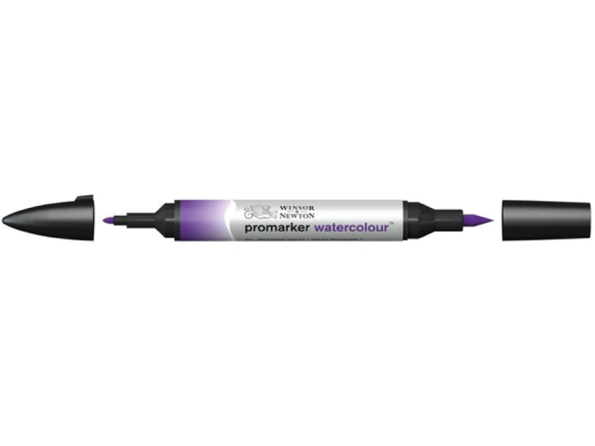 WINSOR & NEWTON PROMARKER WATERCOLOUR 231 DIOXAZINE VIOLET 2