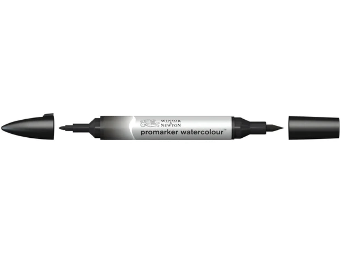 WINSOR & NEWTON PROMARKER WATERCOLOUR 331 IVORY BLACK 2