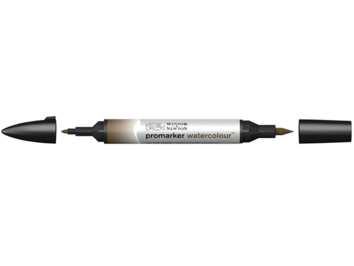 WINSOR & NEWTON PROMARKER WATERCOLOUR 554 RAW UMBER 2
