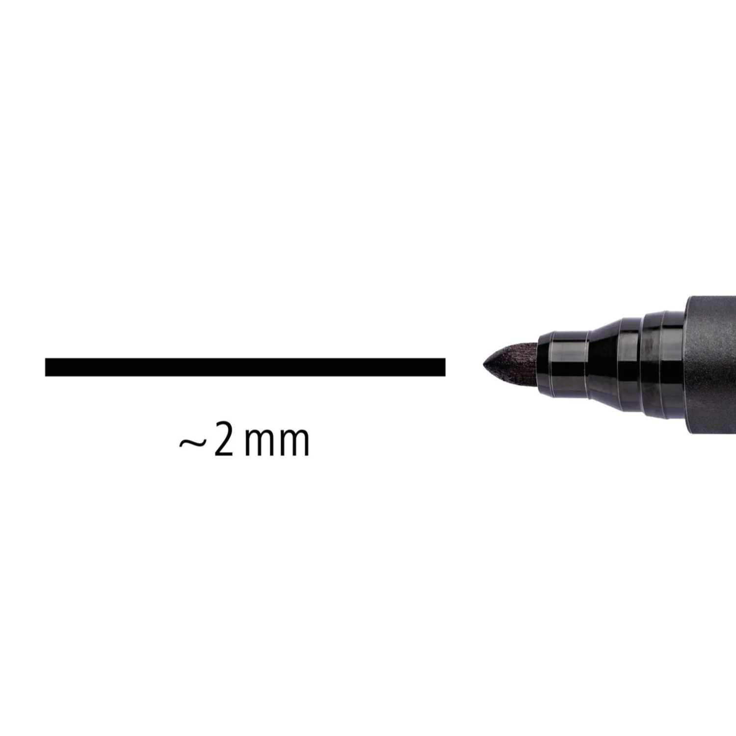 STAEDTLER LUMOCOLOR 352 PERMANENT ZWART 2