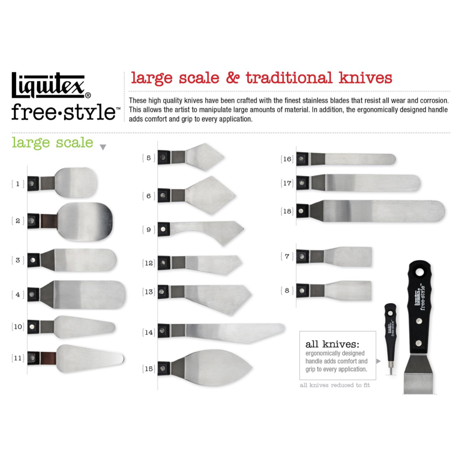 LIQUITEX FREESTYLE MALMESSER 2 2