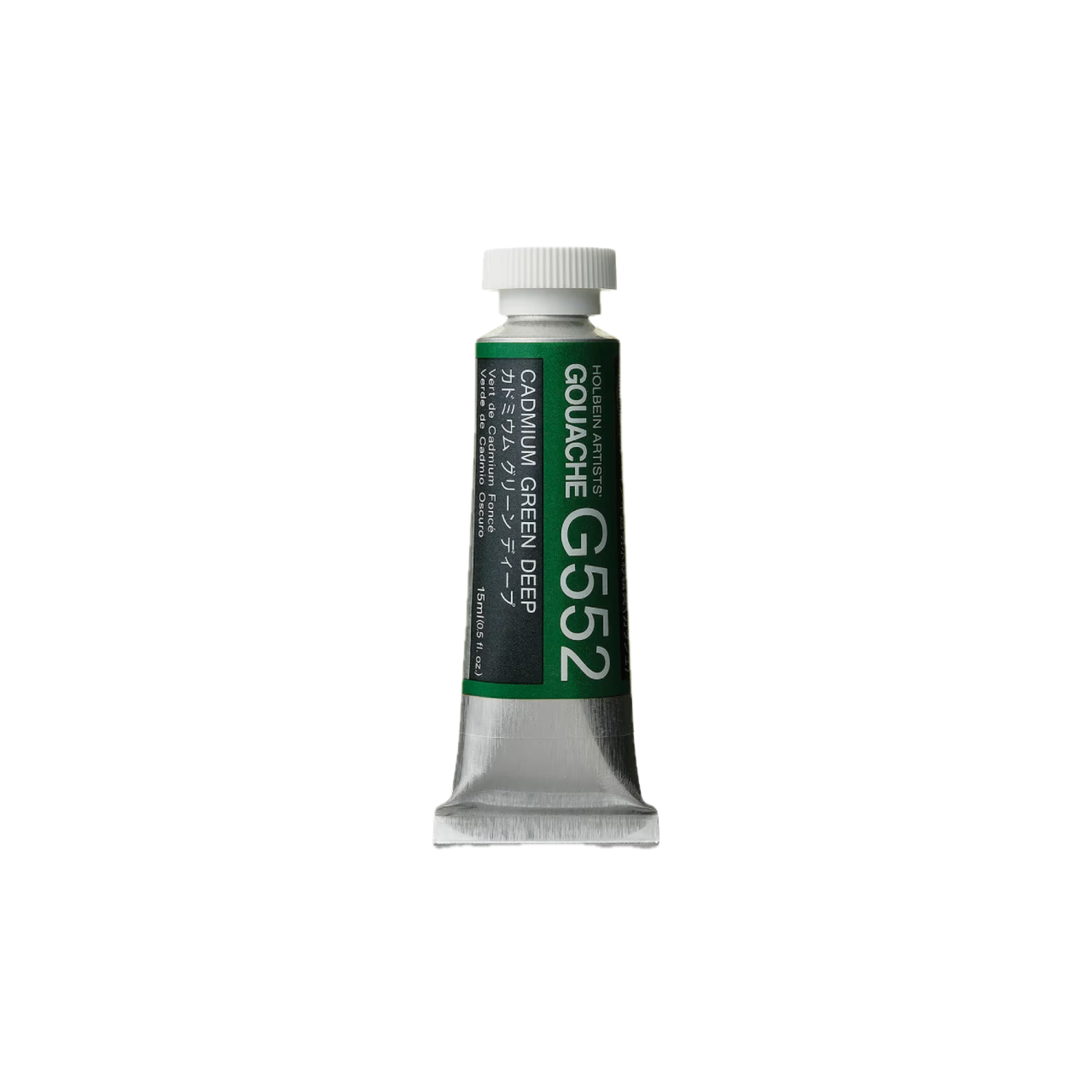 HOLBEIN ARTISTS' GOUACHE 15ML CADMIUM GREEN DEEP G552 3