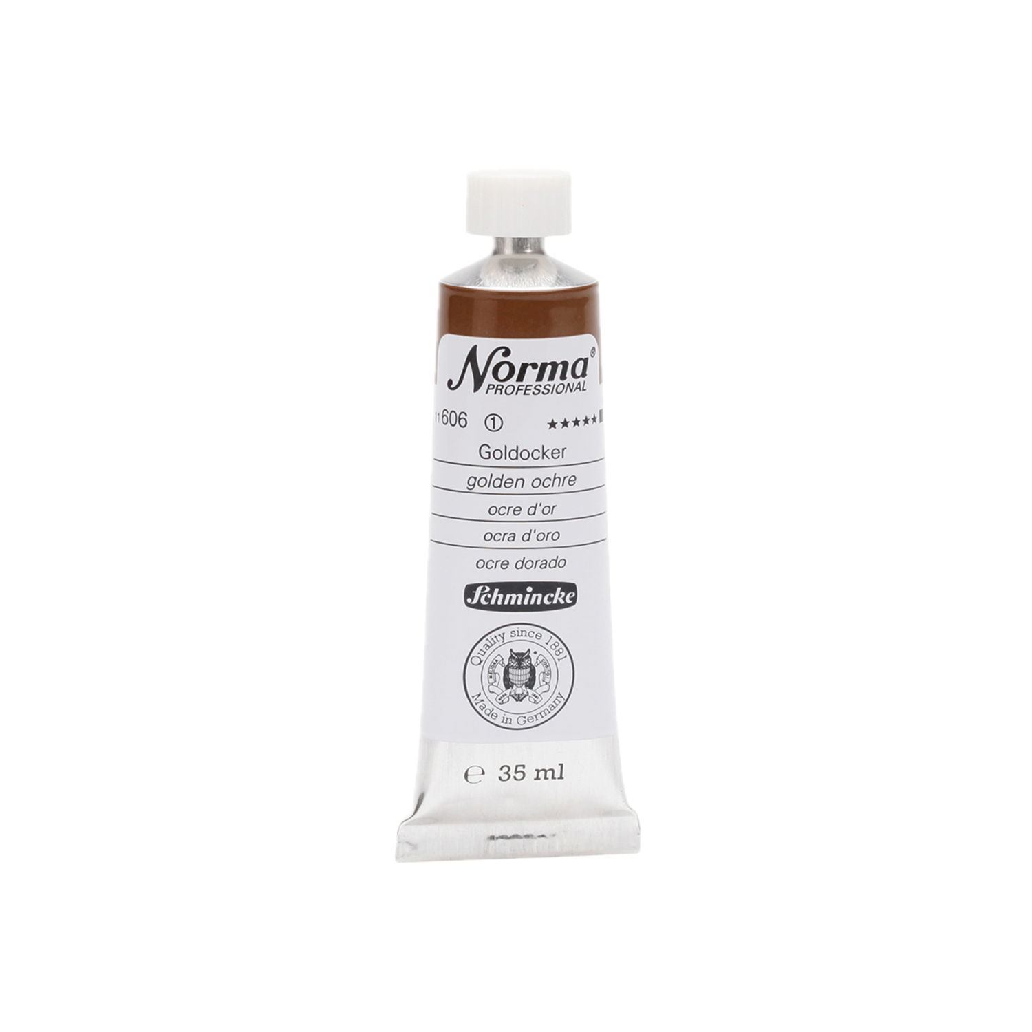 SCHMINCKE NORMA ÖLFARBE 35ML S1 606 GOLDOCKER 3