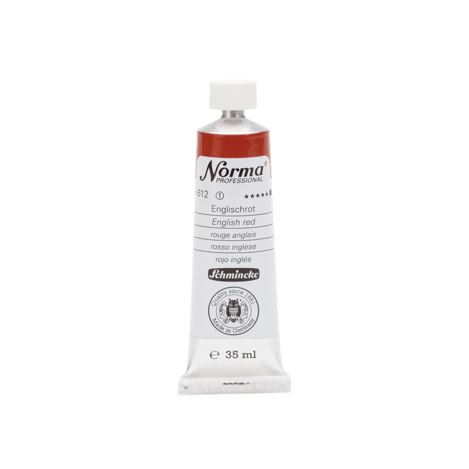 SCHMINCKE NORMA ÖLFARBE  35ML S1 612 ENGLISCHROT 3