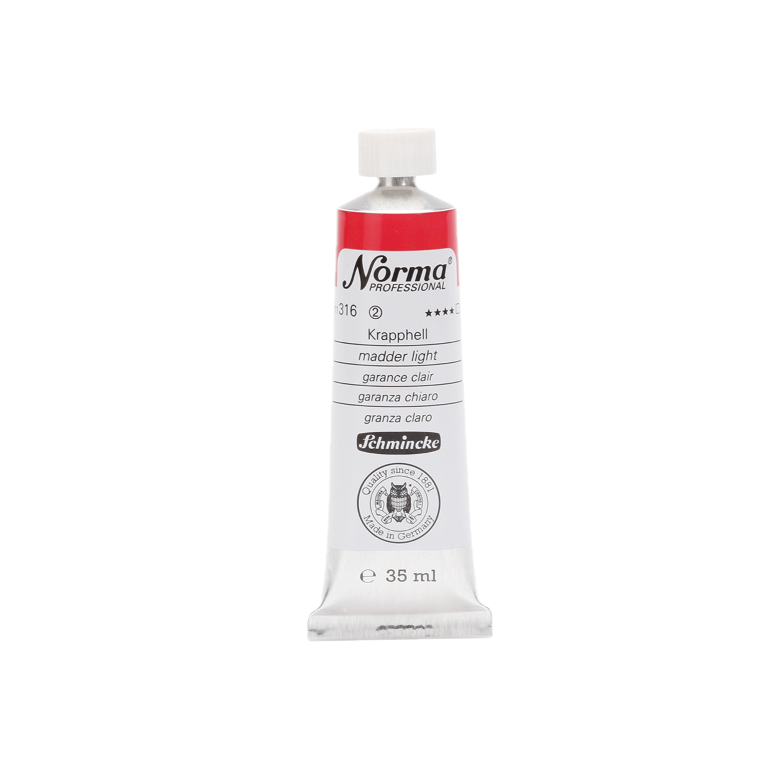 SCHMINCKE NORMA ÖLFARBE 35ML S1 316 KRAPP HELL 3