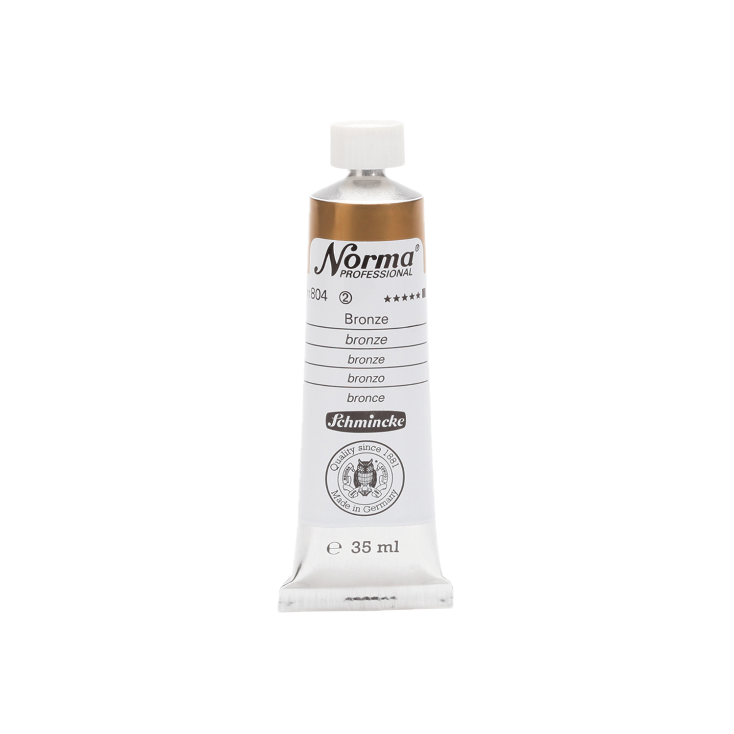 SCHMINCKE NORMA ÖLFARBE 35ML S2 804 BRONZE 3