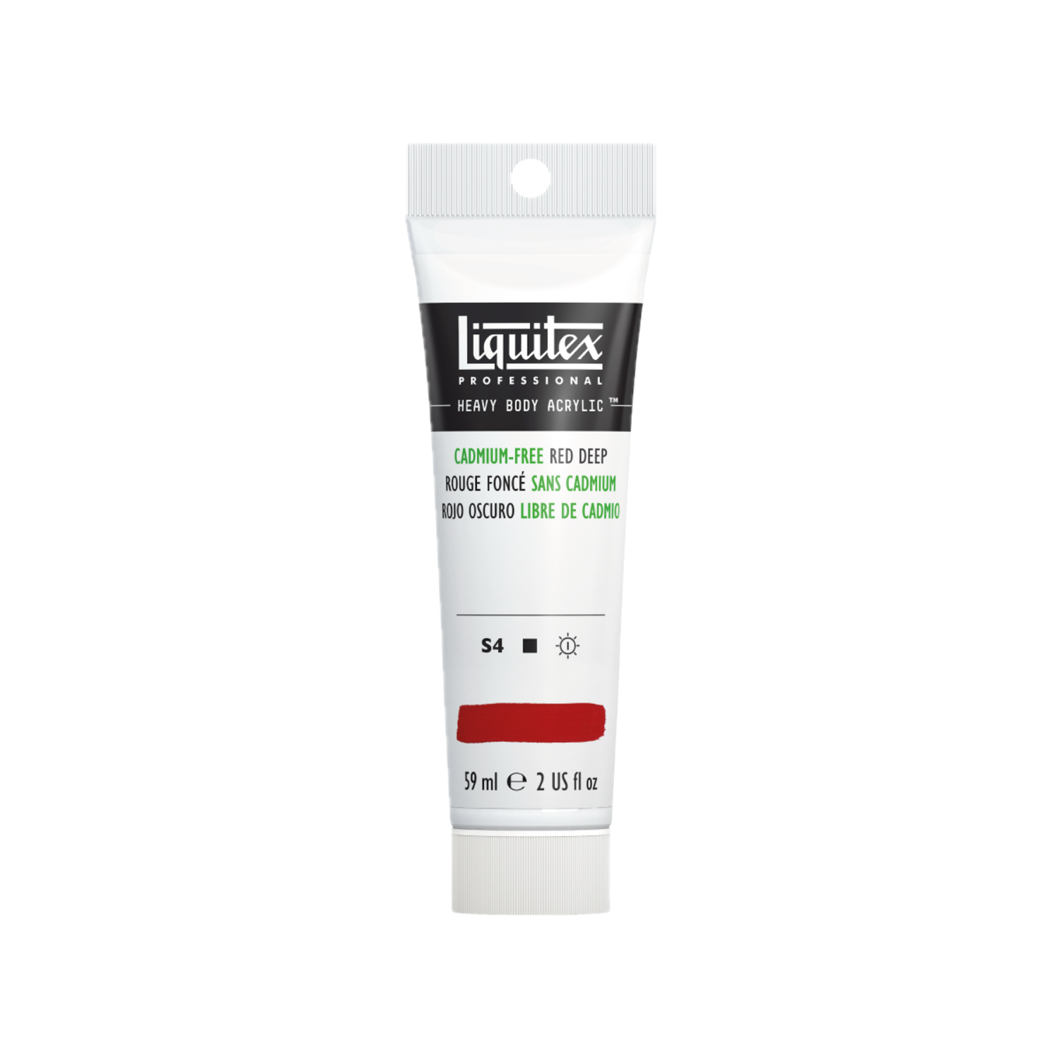 LIQUITEX HEAVY BODY 59ML 895 KADMIUM FREI ROT DUNKEL 2