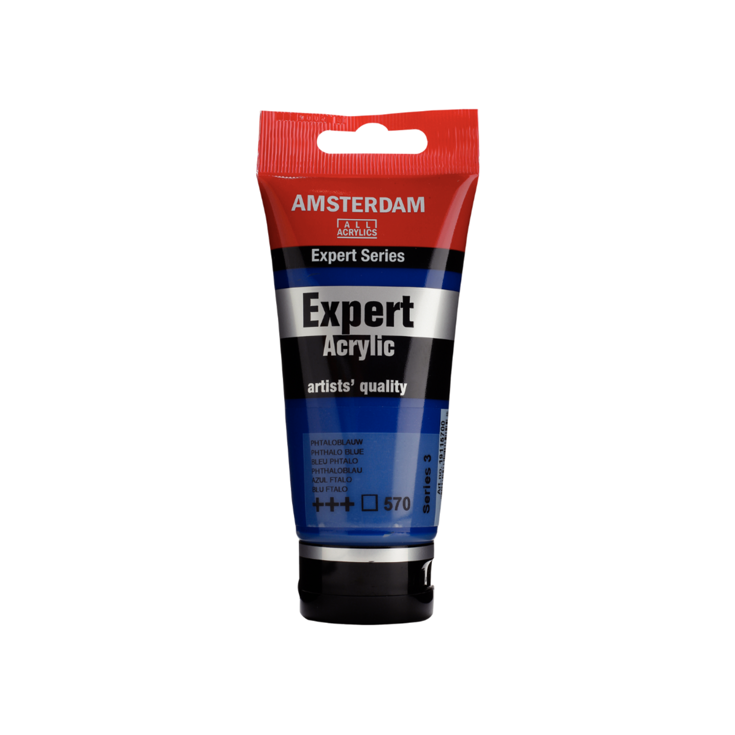 AMSTERDAM EXPERT 75ML 570 SERIE 3 PHTHALOBLAU 3