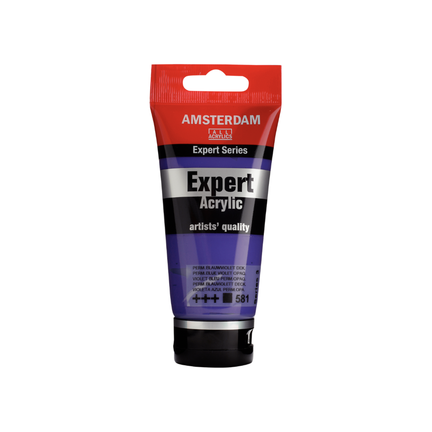 AMSTERDAM EXPERT 75ML 581 SERIE 3 PERMANENT BLAUVIOLETT DECKEND 3