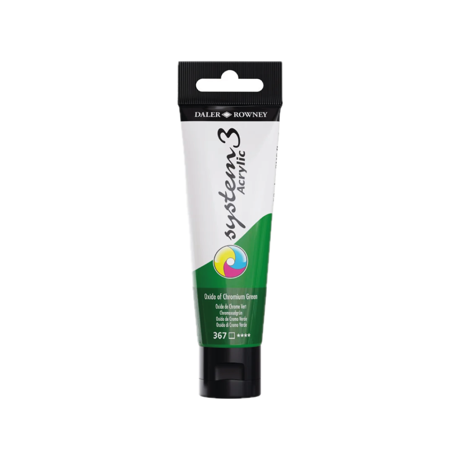 DALER ROWNEY SYSTEM 3 ACRYL 150ML 367 OXIDE OF CHROMIUM GREEN 3