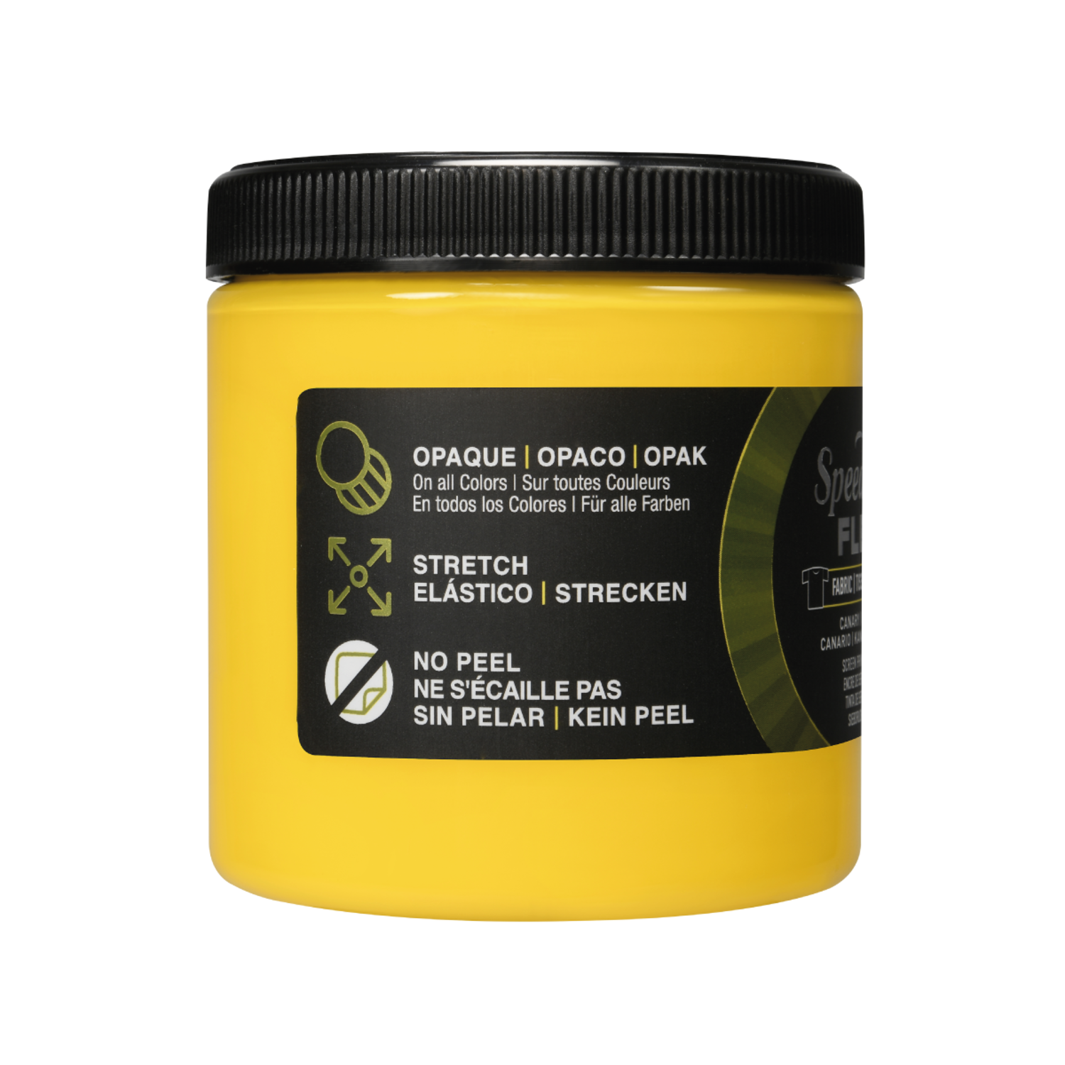 SPEEDBALL FLEX SCREEN PRINTING FABRIC INK 236ML CANARY 3
