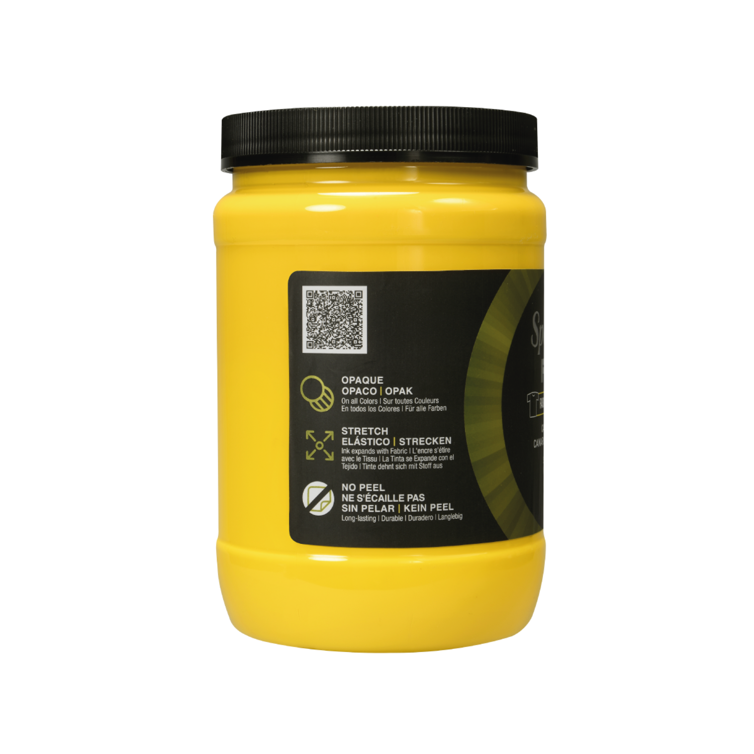 SPEEDBALL FLEX SCREEN PRINTING FABRIC INK 946ML CANARY 3