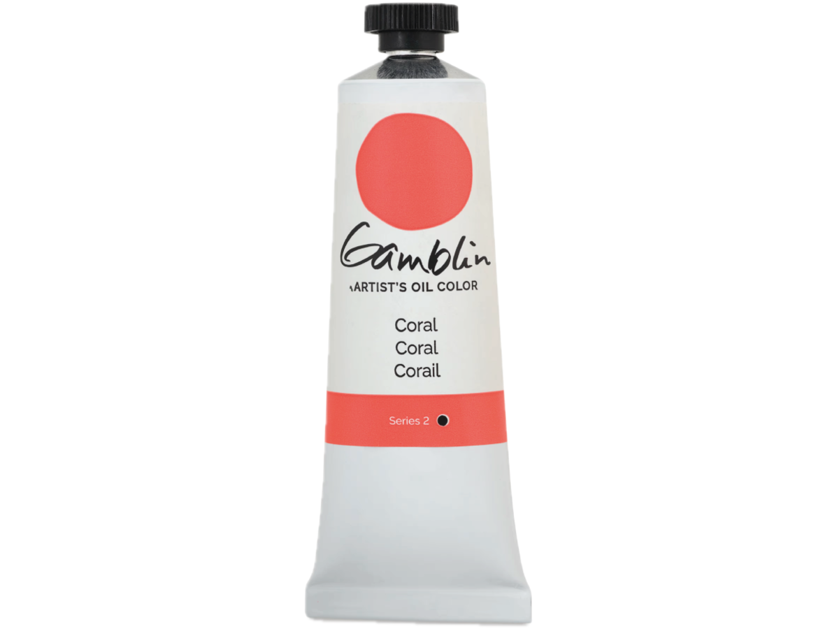 GAMBLIN ARTIST OLIEVERF 37ML S2 1250 CORAL AG 3