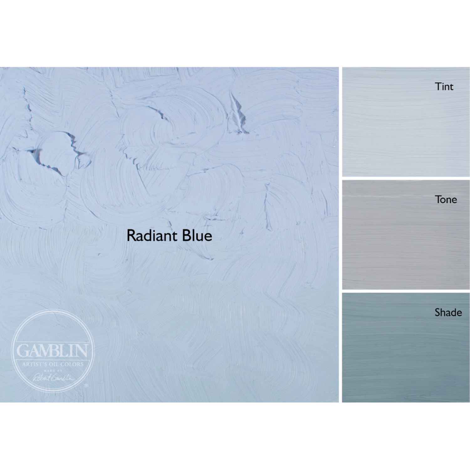 GAMBLIN 37ML BLAU LEUCHTEND(RADIANT) 1875 SERIE 2 2