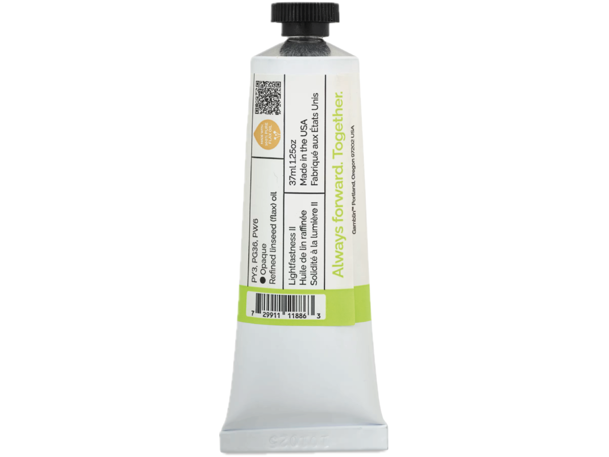 GAMBLIN ARTIST OLIEVERF 37ML S2 1886 RADIANT WARM GREEN  AG 4