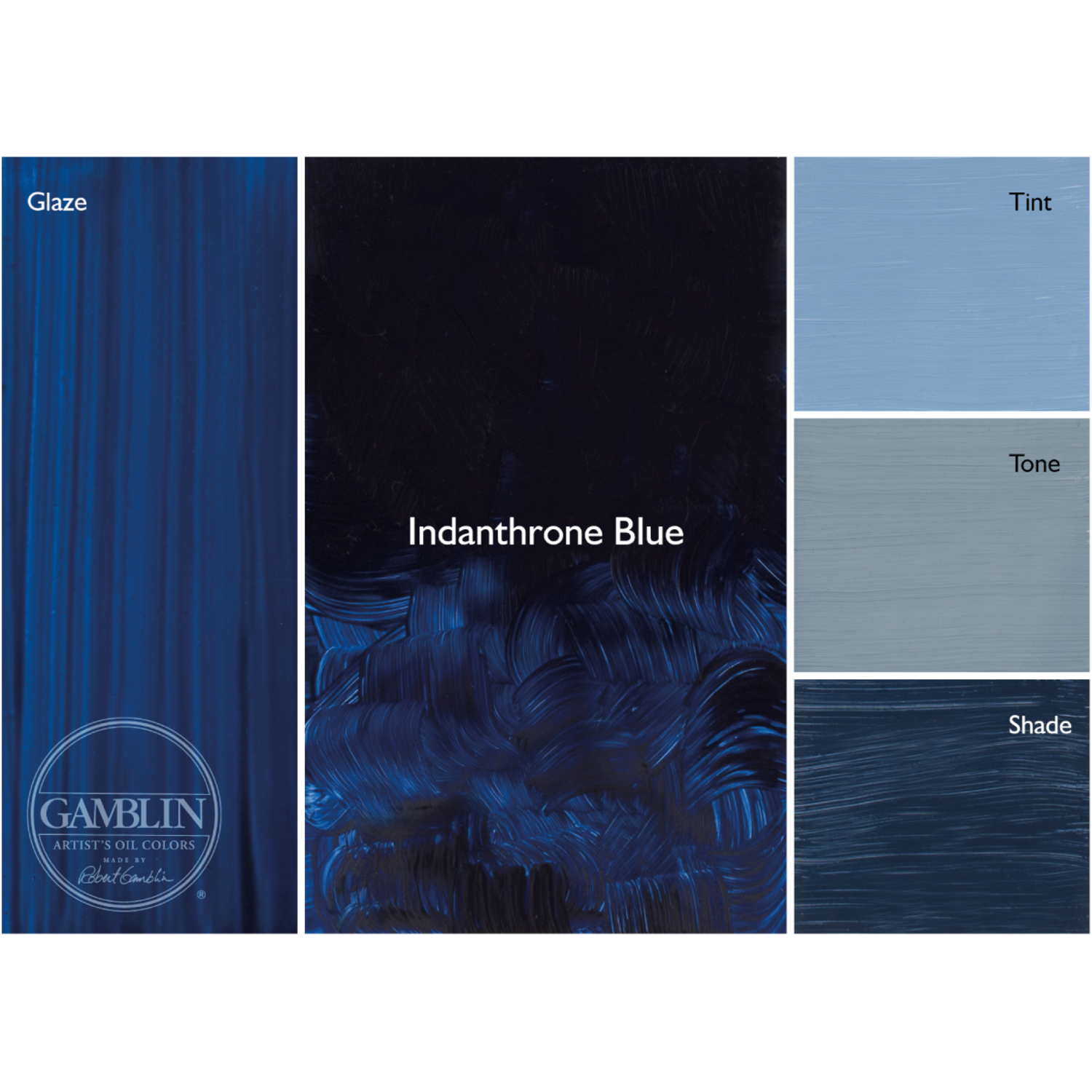 GAMBLIN 37ML INDANTHRONBLAU 1320 SERIE 3 2