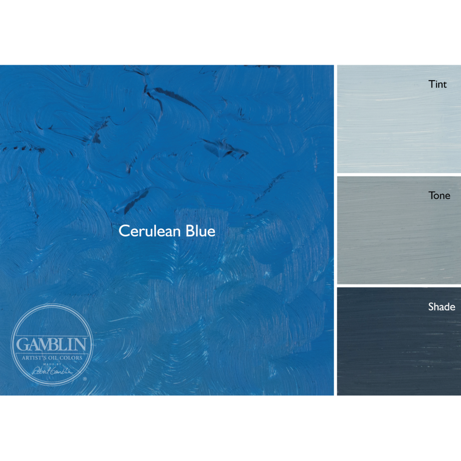 GAMBLIN ARTIST OLIEVERF 37ML S6 1200 CERULEAN BLUE AG 2